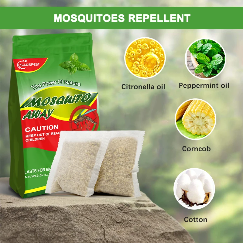 Amazon Hot Selling  Natural Portable Organic Anti Mosquito Insect Repeller For Home