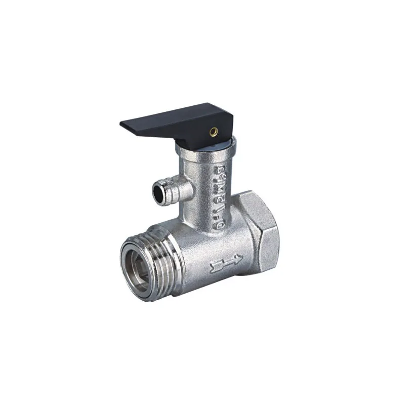 Yuhuan Supplier High Quality Brass Safety Relief Valve for Water Heater to India Market