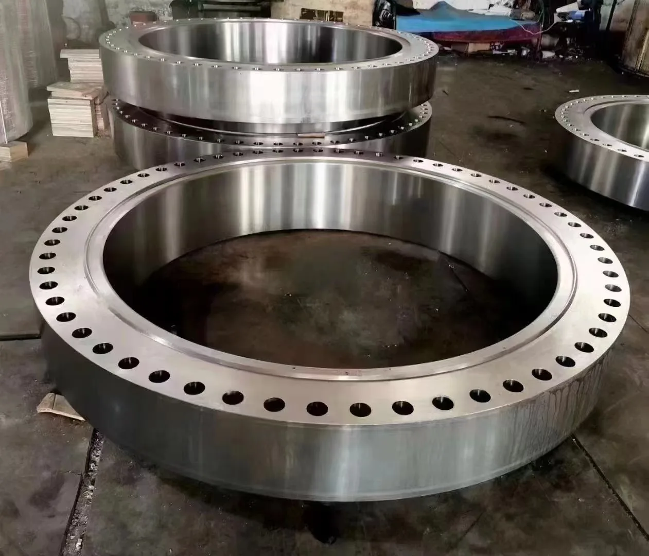 Углеродистая сталь кованая asme b16.5 wn rf фланец a105/sa105n ansi b16.9 b16.11 фитинги фланцы