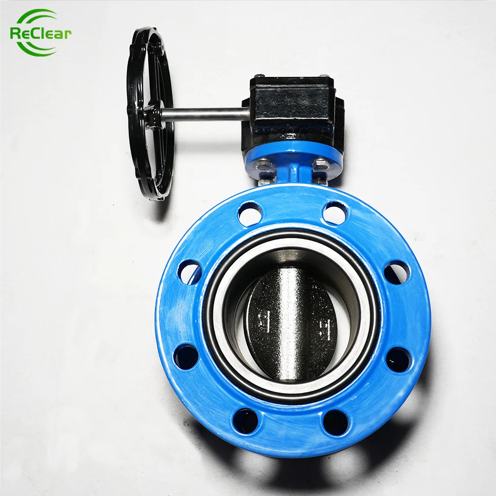 Wcb/Carbon Steel Pneumatic Butterfly Valve