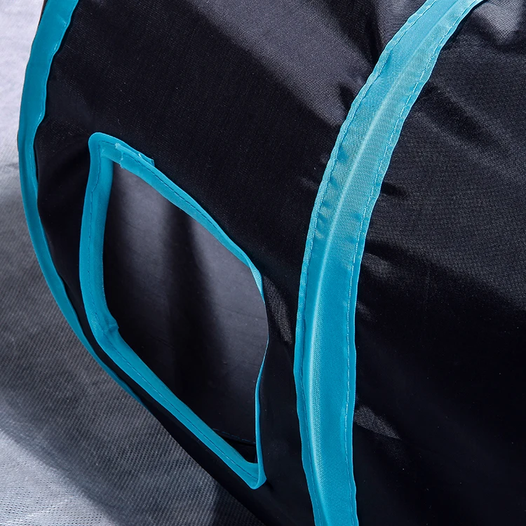 Cat Ringing Paper Four-Way Tunnel Collapsible Cat Channels Puzzle Cat Toy Tunnel