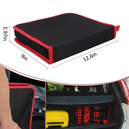 Auto Radio Audio Door Clip Panel Trim Removal Kits 19pcs Car Trim Removal Tool Kit With Storage Bag Trim Clips Removal Tools