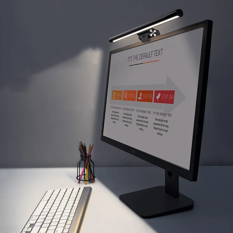  Светодиодная панель для экрана с USB настольная лампа регулируемой яркостью монитора ноутбука подвесной светодиодный светильник защитой глаз