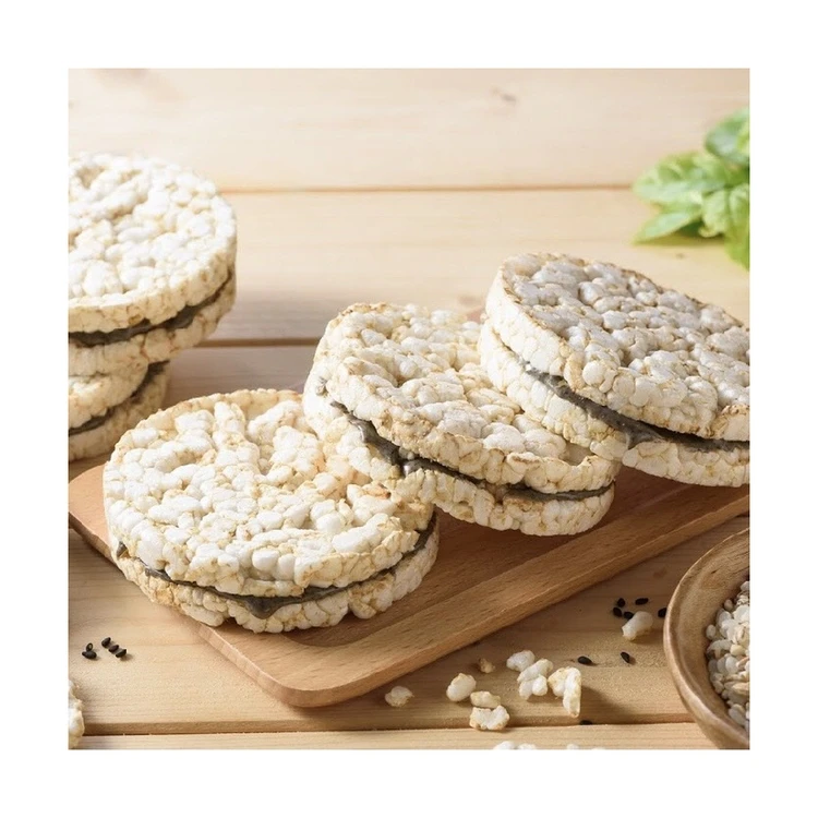 
Professional Manufacturer Puffed Rice Cake Sesame Coarse Grain Food Snack 