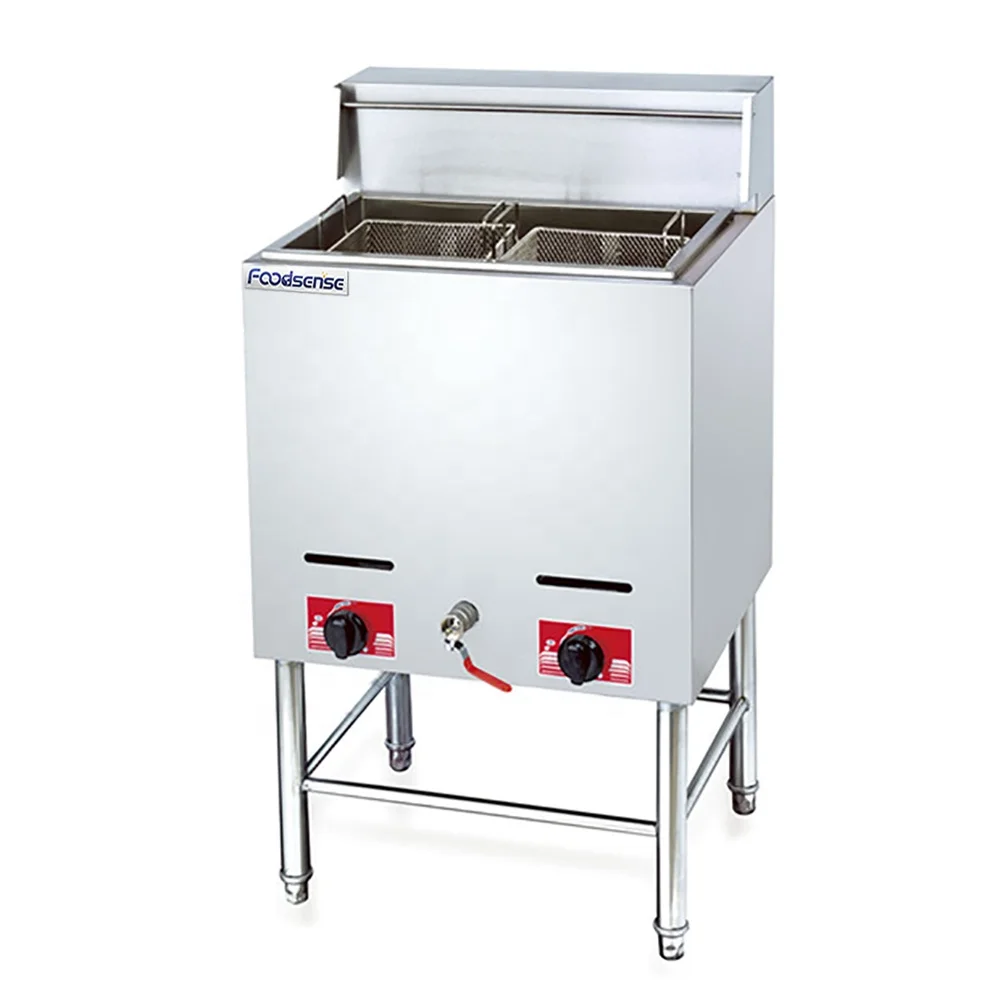 2019 hot sale Commercial kitchen equipment  gas deep fryer frymaster