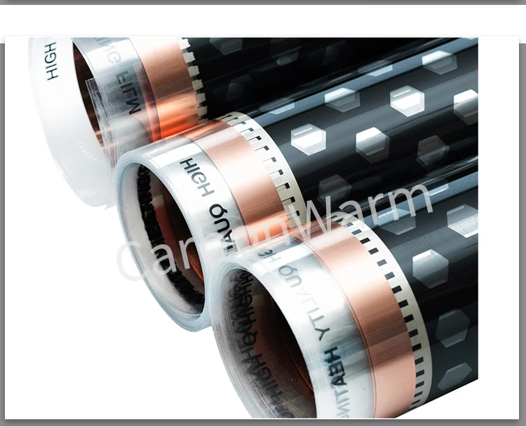 OEM Заводская Продажа Высококачественная углеволоконная пленка для Электроподогрева для самостоятельного раствора системы отопления пола