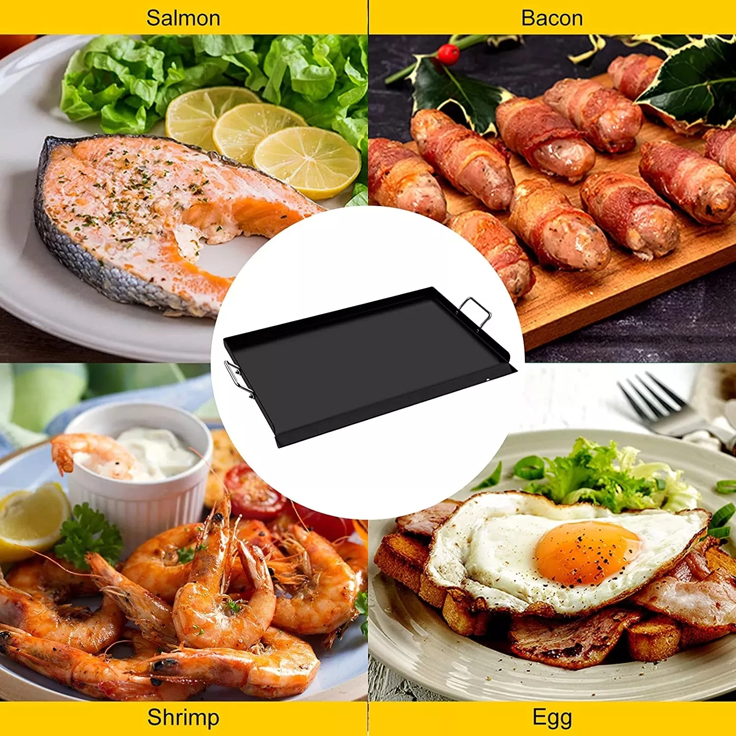 Wholesale Commercial Griddle Grill Burger Grill Stainless Steel Table Top Griddle for Restaurant