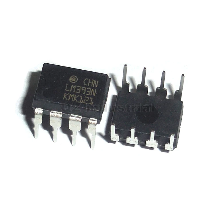 QZ LM393N original electronic components Low Power Dual Voltage Comparators DIP8