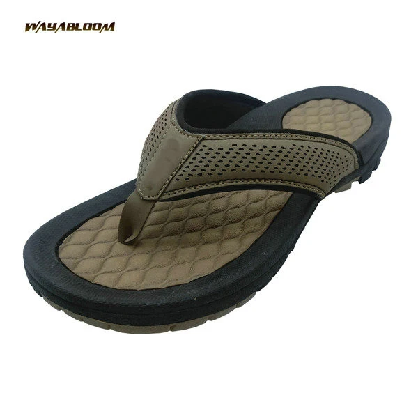 Beach Shoes Clip on Slippers  Non-slip Flip Flops Men's Outdoor Casual Summer PVC Plastic Slippers Summer Sandals for Men