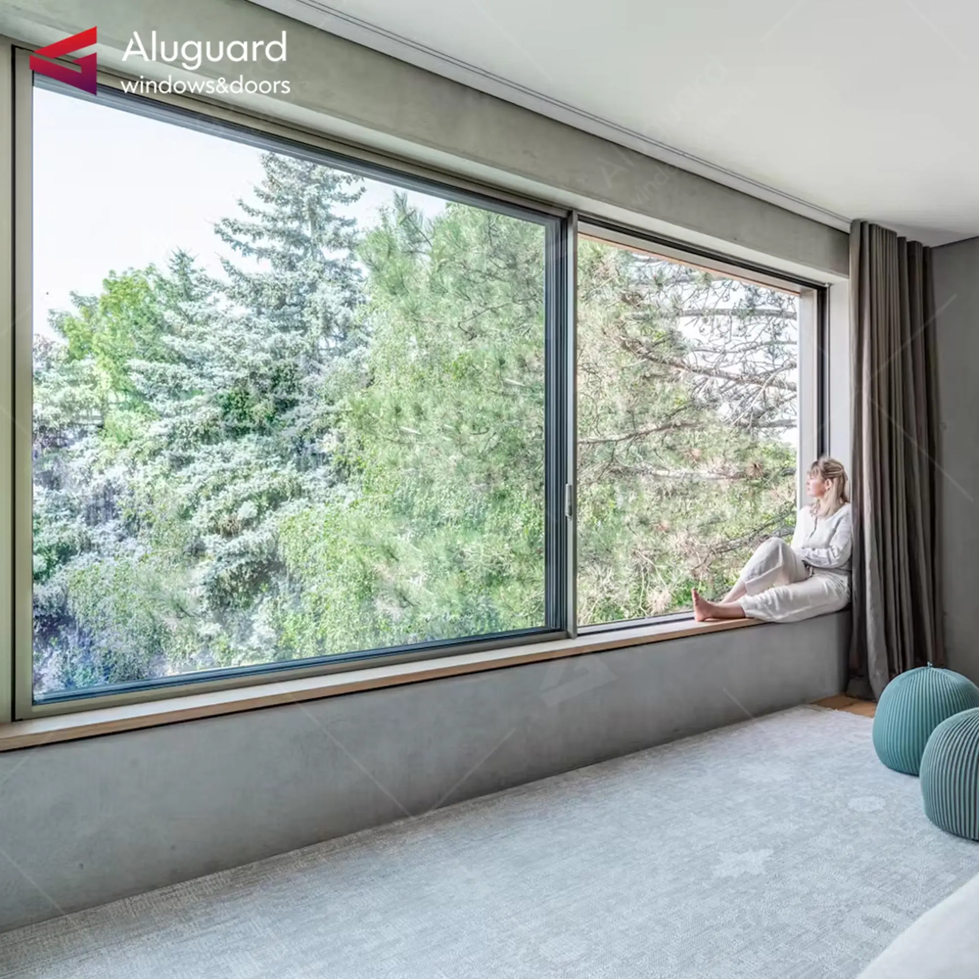 American standard black sliding window 2025 high quality window with blind screen latest design aluminium windows