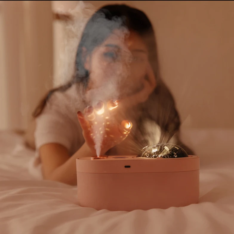 Intelligent household LED Lights USB electric essential oil diffuser air humidifier diffuser