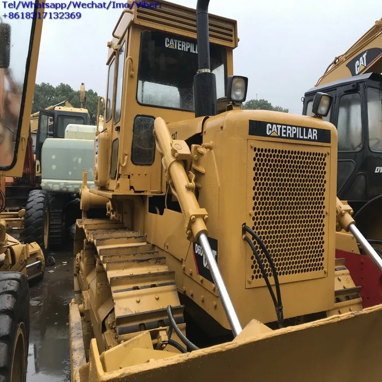  Гусеничный бульдозер с рыхлителем Cat D6D по низкой