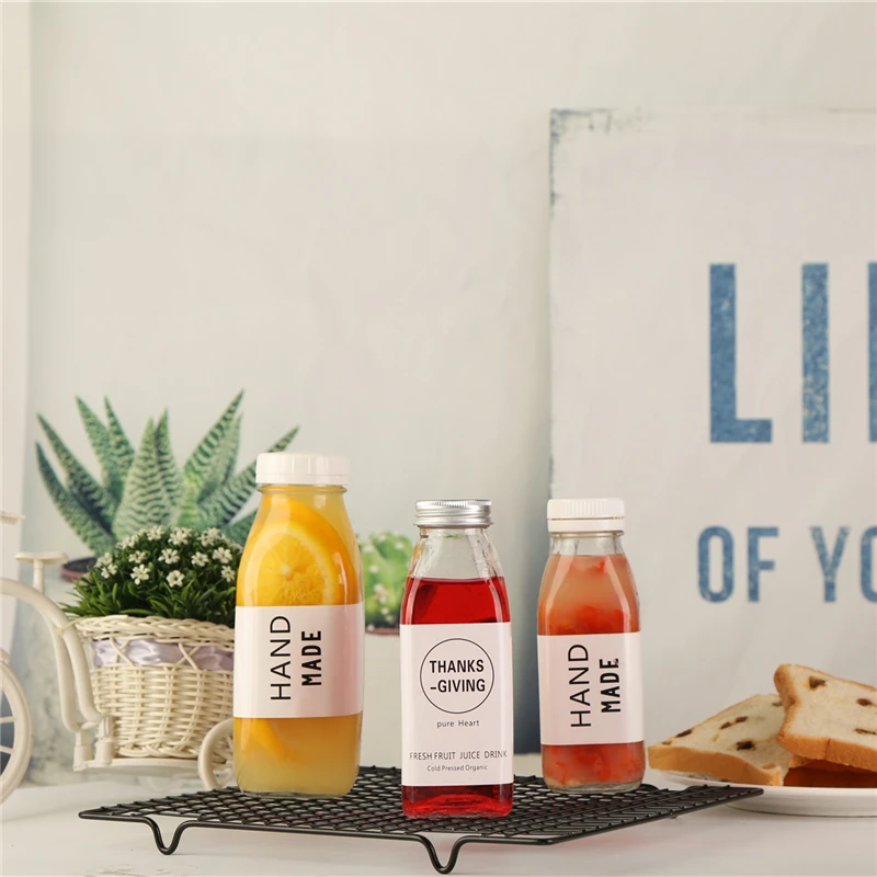 
Wholesale Price Kombucha Bottles Sugar Cane Juice Bottle Beverage Glass Bottle 350Ml 