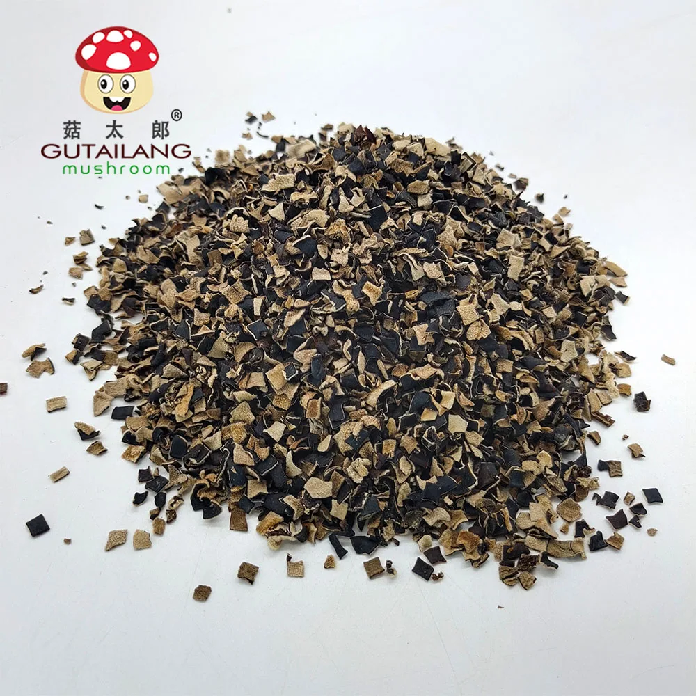 Dried white back black fungus dice 5*5mm  wood ear mushroom  big black fungus dice/slice/wire black fungi mushroom