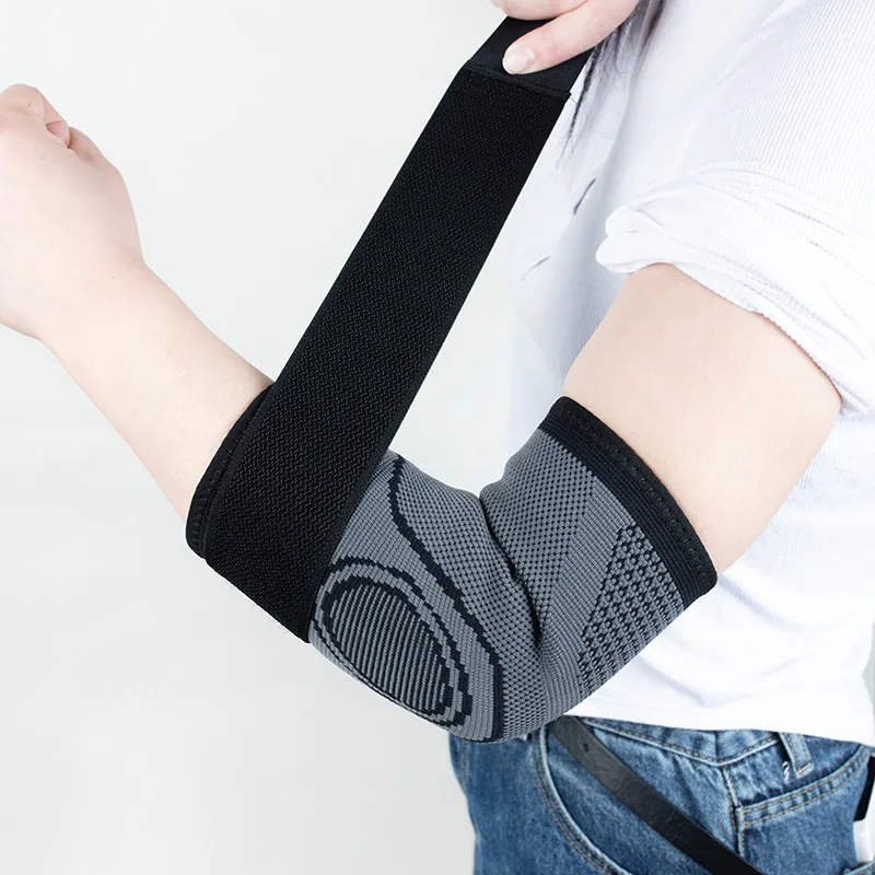 1Pcs Elbow Brace Adjustable Support Wrap for Joint Arthritis Pain Relief Tendonitis Sports Injury Recovery Brace