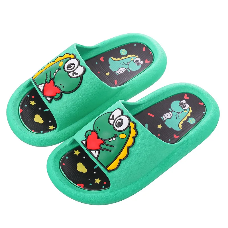 Dinosaur Boys Indoor Home Summer outside Slippers new Anti slip Soft Sole casual Cool Slippers