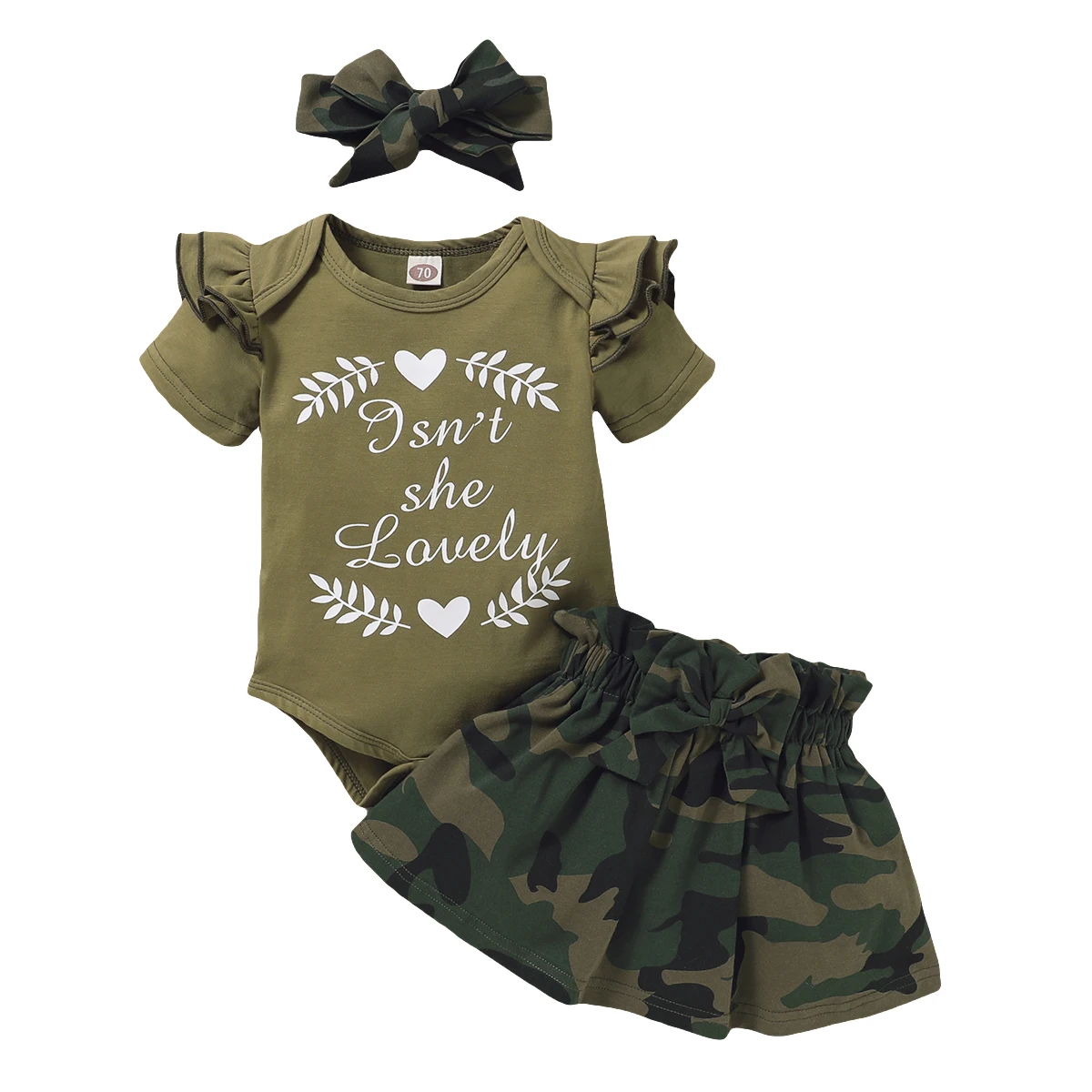 
Newborn Baby Girls Clothes Short Sleeve baby clothing set 3pcs Summer baby girl boutique clothing sets 