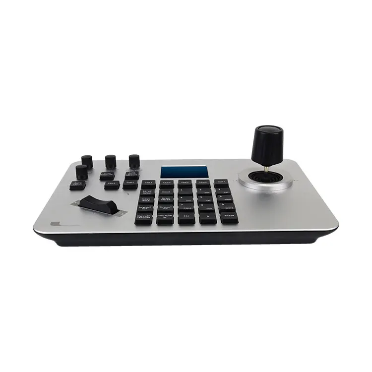 control keyboard network analog compatible with a digital monitoring joystick controller