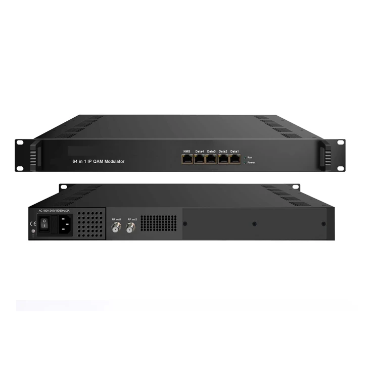 DVB-C головного устройства CATV 64 в 1 модулятор IP QAM