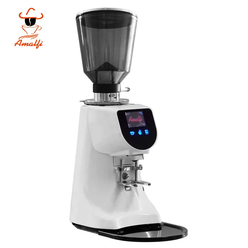 Ready to Ship Stock Commercial Automatic Coffee Beans Mill Espresso Grinder Machine with Adjustable Speed