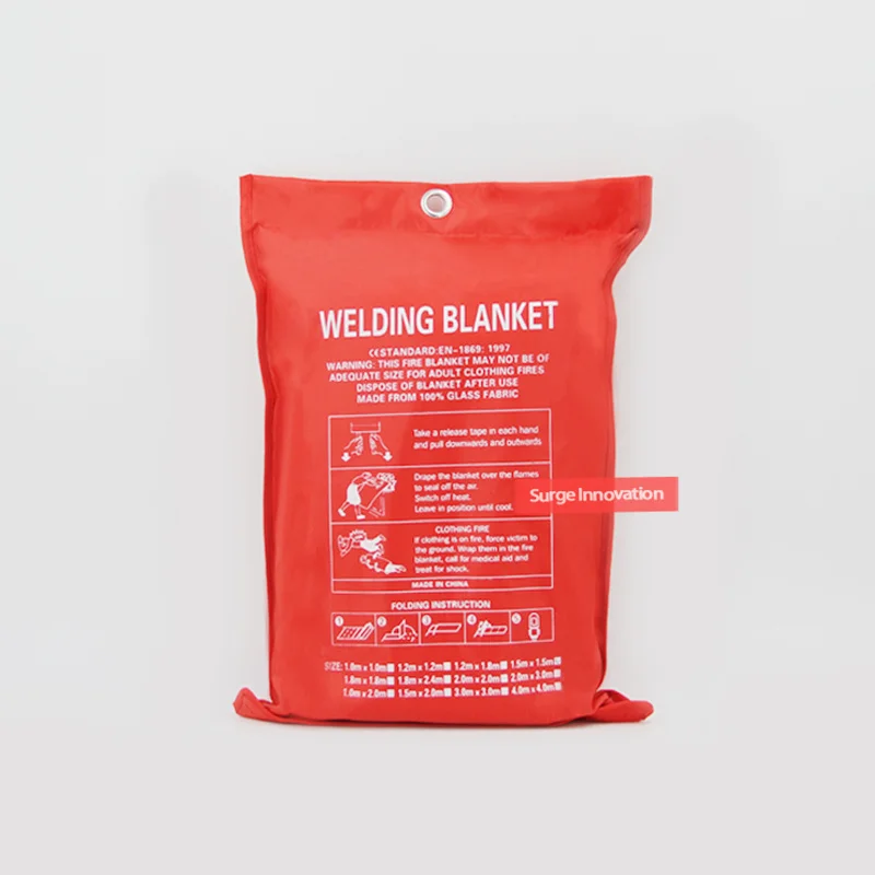 fiberglass commercial kitchen fire blanket for escape