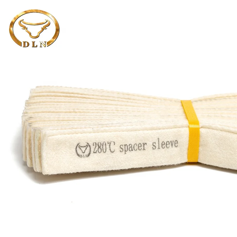 
Off white color heat resistant Nomex Spacer Sleeve for aging oven cover aluminium bar 