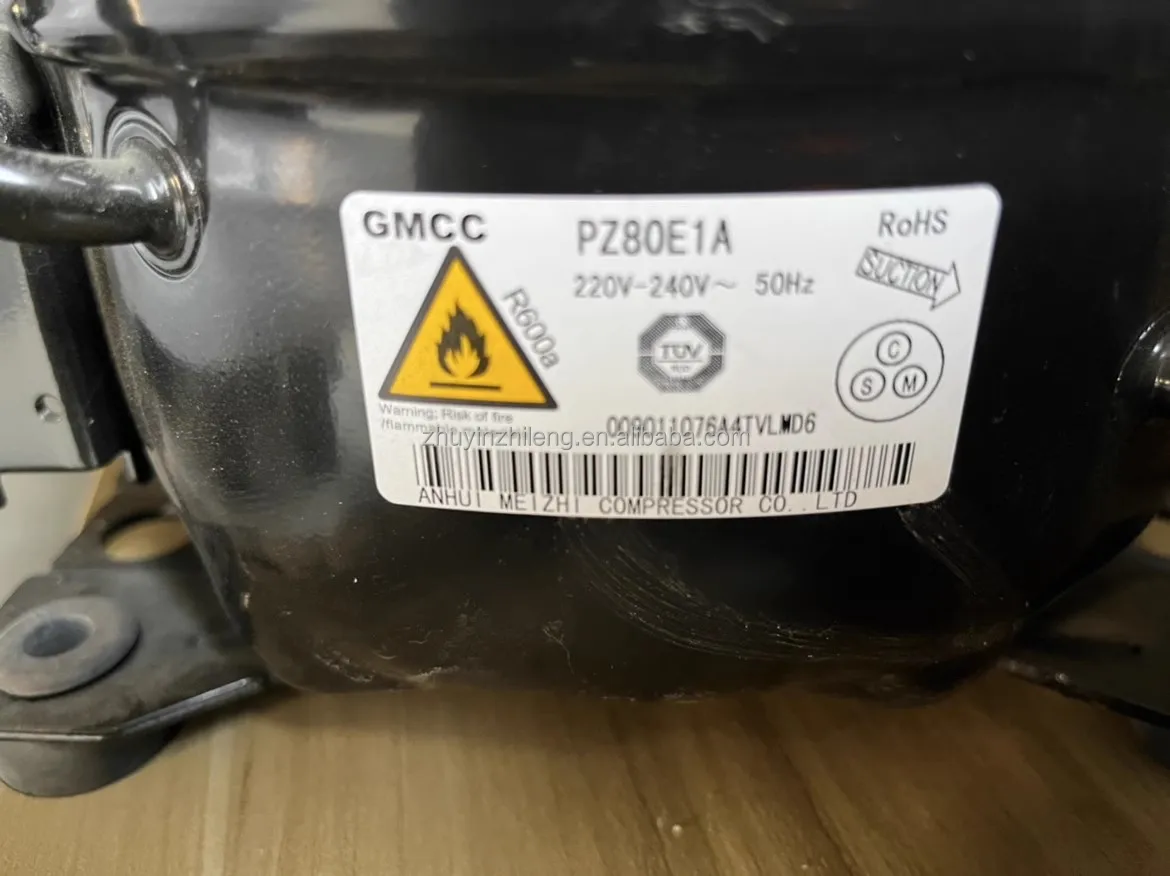 1/8hp SE40E1K-9 Refrigerator compressor R134a gmcc inverter refrigerator compressor