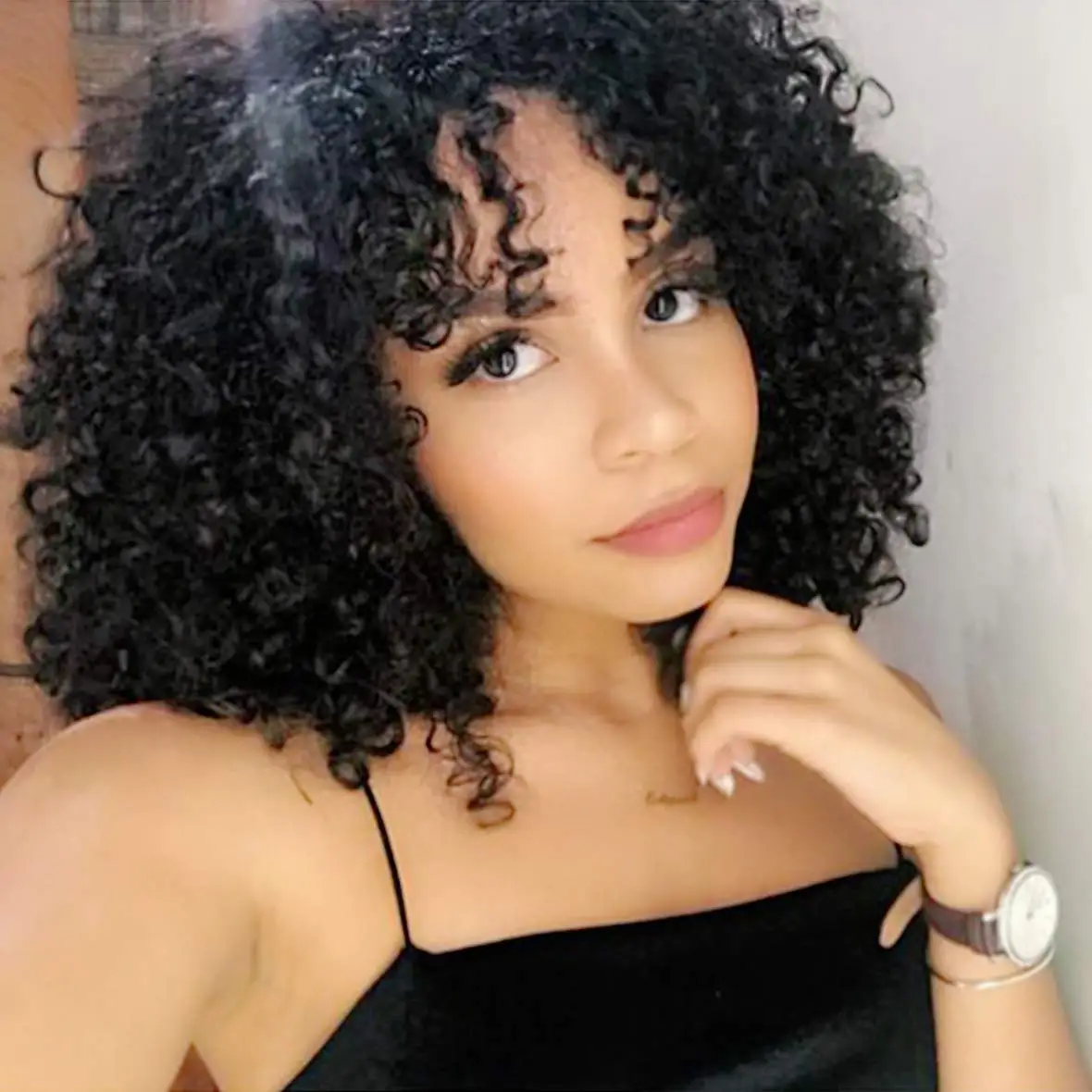 Top Quality lace front wigs black human hair short lace front pixie cut wig natural human hair wigs for black people