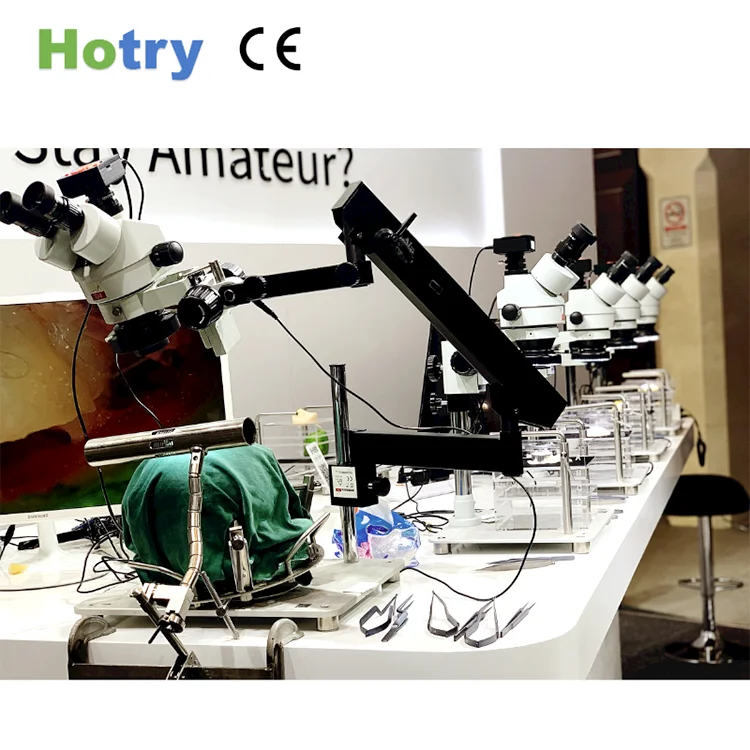
Microscopic anastomosis trainer with trinocular camera Microanastomosis training neurosurgical training 