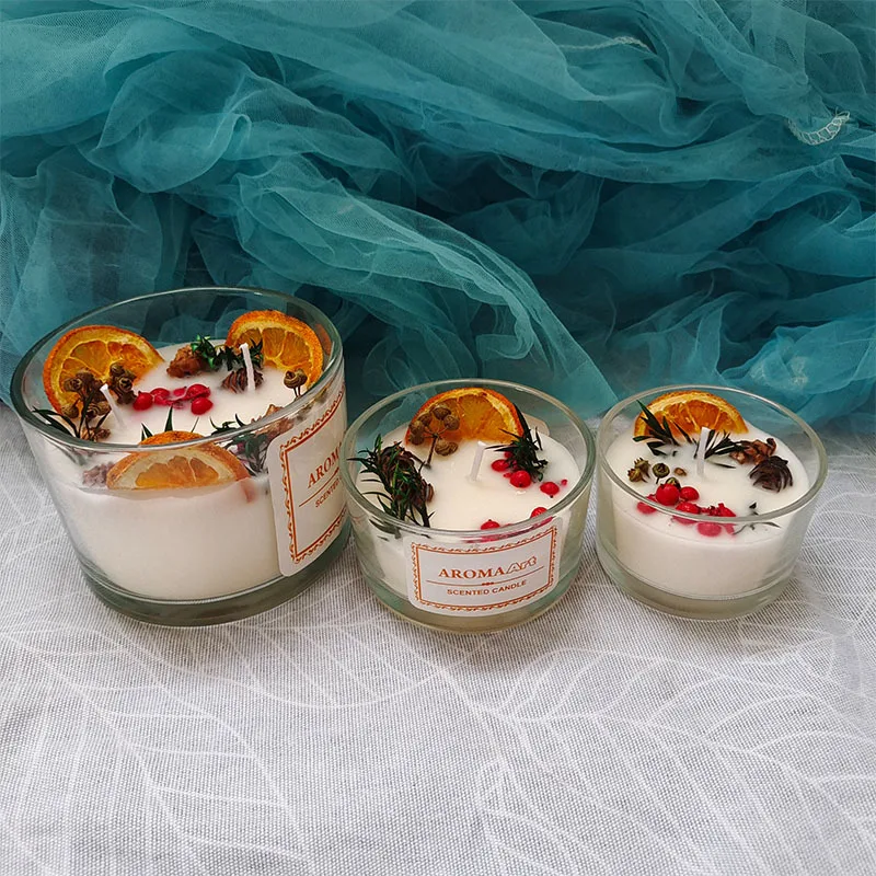 Wholesale of environmentally friendly creative candles, Christmas candle holders, holiday decorations