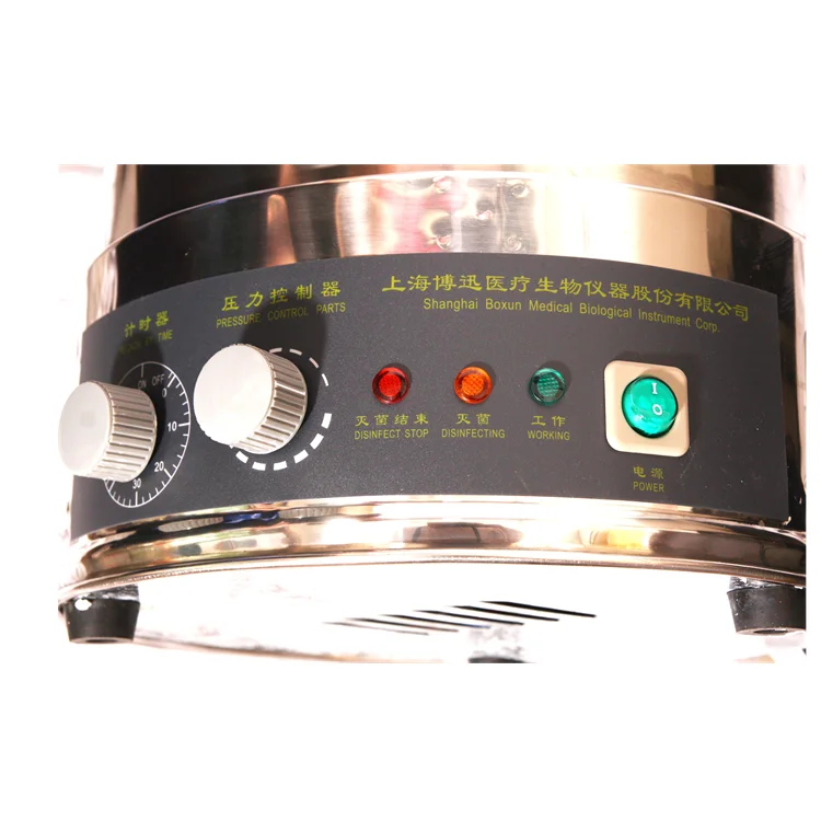 Portable dental sterilizer autoclave class N 18L