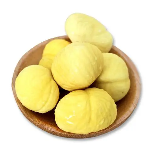 Hot selling organic raw peeled chestnut kernels price healthy nut snack
