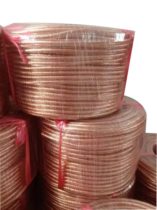 2023 Top Selling Flexible Copper Braided Wires Copper Connectors Earthing Connection