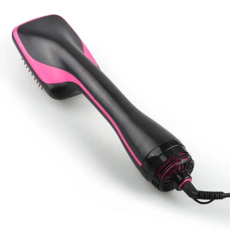 Professional Salon One-step Hair Dryer and Hot Air Brush Electric Fast Heating Custom Logo Blow Dryer Brush Straightening Comb