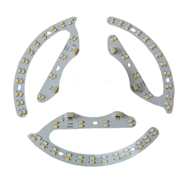 Professional Custom Aluminum LED PCB Board, AC220V 10W 20W 30W LED light PCBA Circuit Board Manufacturer