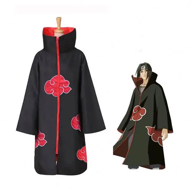Large Size BORUTO Cloak Cosplay Costumes for Men Women Uniform Uchiha Itachi Cloak Akatsuki Costumes Party Cape Outfit