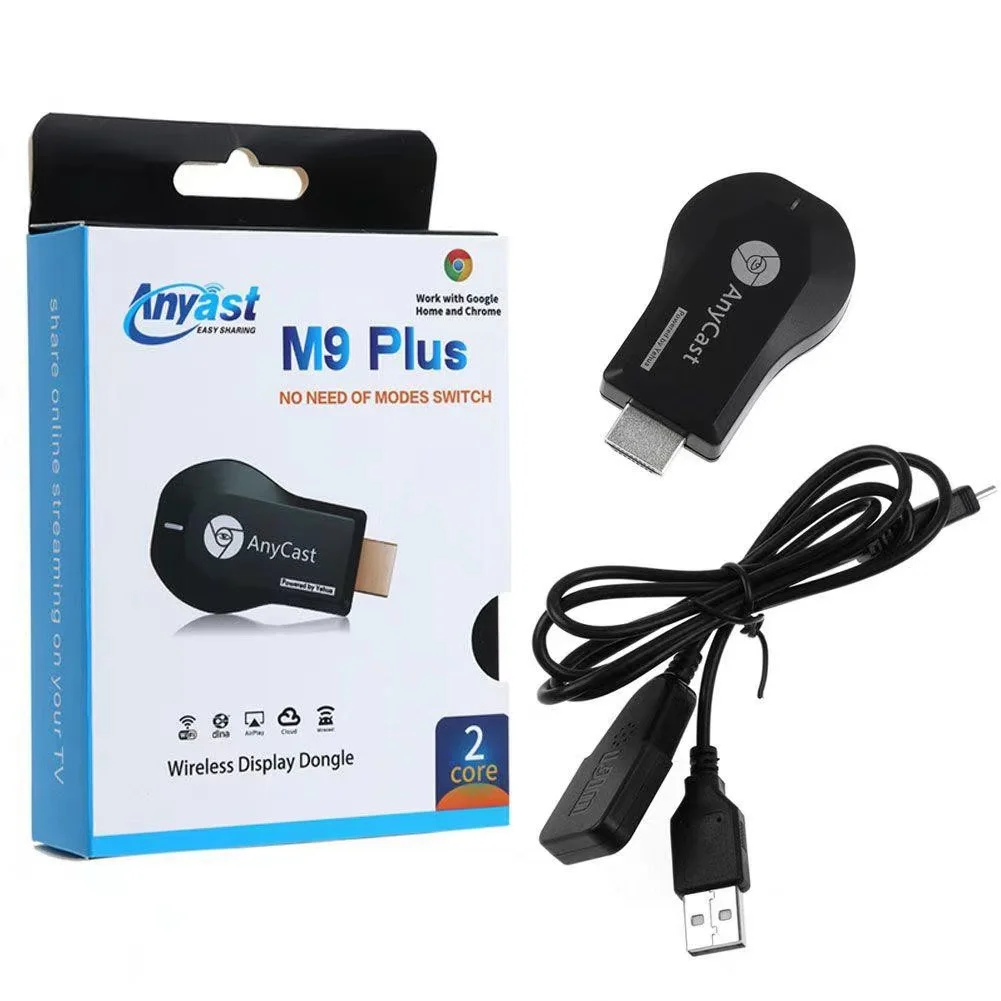 Anycast Easy Sharing WiFi Display Dongle Wireless Screen Mirroring Adapter Anycast M2 M4 M9 Plus G2