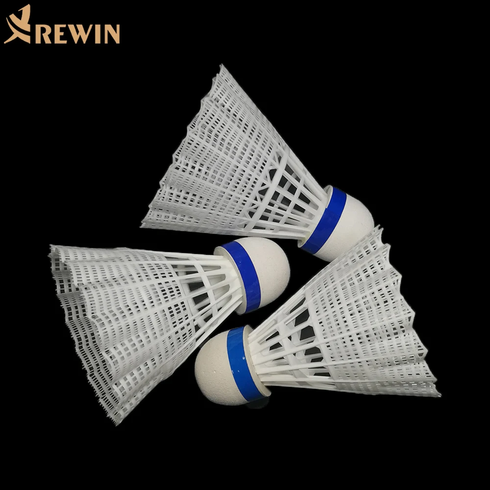 Most Durability OEM Cheap Pro666 Plastic Nylon Badminton Shuttle Cock For Practice