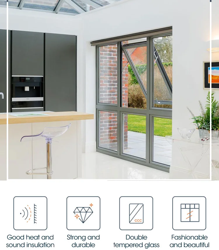 Australian Windows AS2047 Awning Windows Aluminum Alloy Awning Glass Windows
