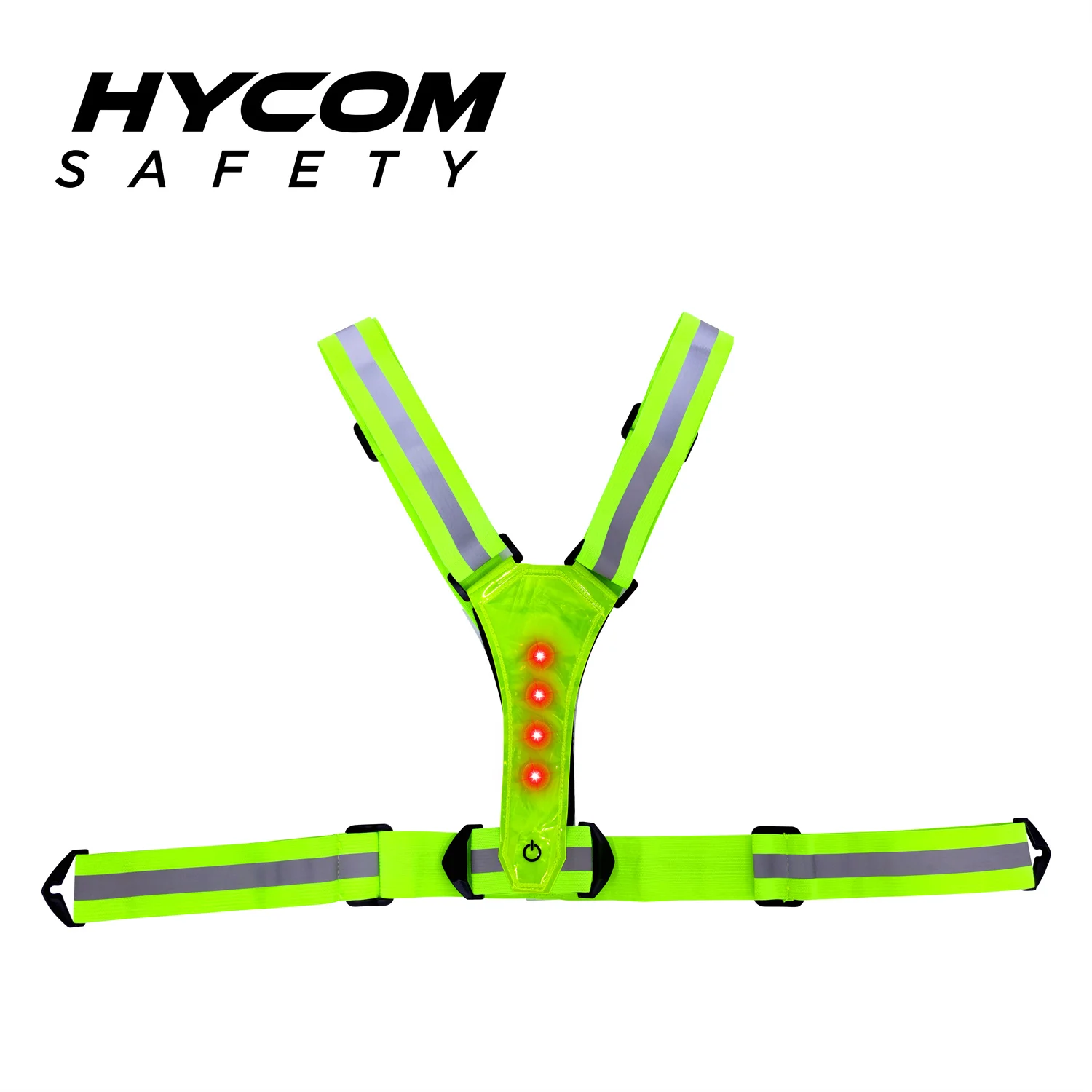 HYCOM RSTL022 легкий 3 режима света безопасности жилет светодиодный светоотражающий ночного бега светодиодный жилет