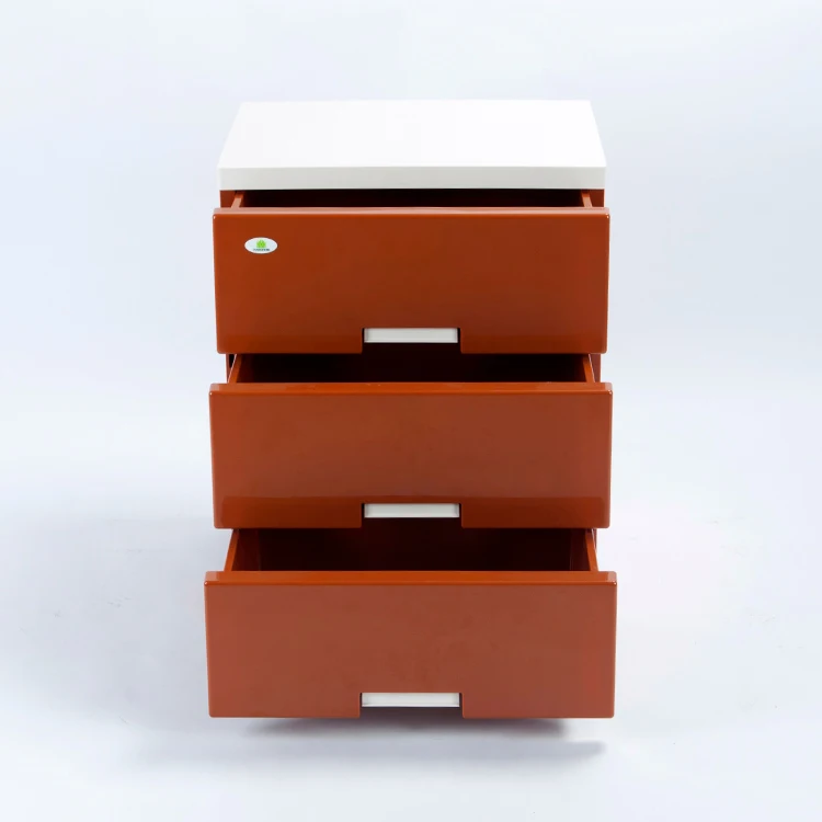 
Wholesale home usage storage drawer night stands bedroom luxury furniture plastic cupboard for clothes cabinet 