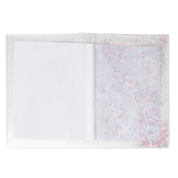 Liquid Customizable Printing Sublimation School Soft Protective Sleeve Notebook Book Cover
