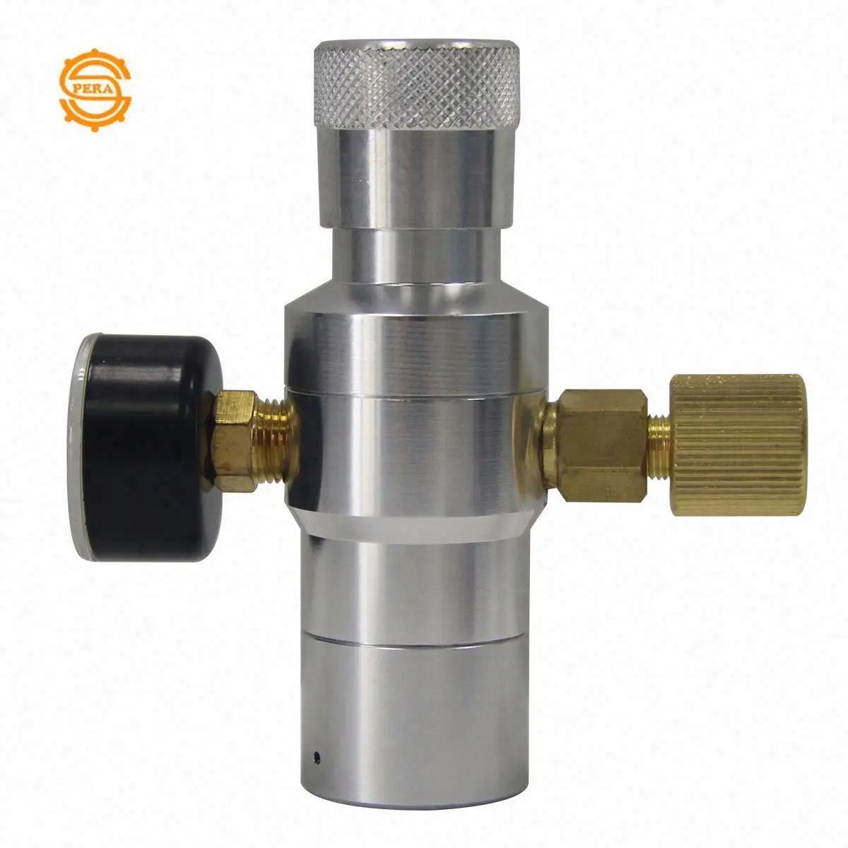 CO2 Mini Gas Regulator Pressure Gauge Fit for Homebrew Draft Beer Soda Beer Making Tools