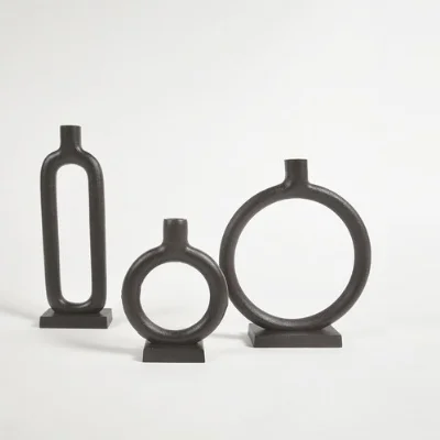 Tabletop Decorative Marble Base Metal Candle Holder Event Party Wedding And Christmas Decoration Candle Holder