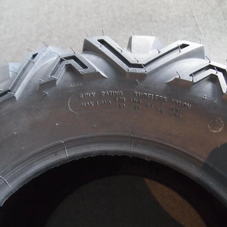 Natural Rubber Material and German Technology Technology solid tire atv tires 25x10x12 25x10-12 25x8x12