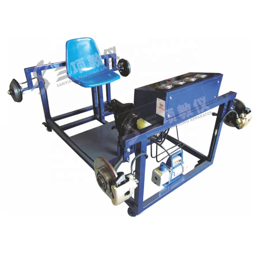 Factory Direct Sale New Energy Educational Equipment Pneumatic Brake System Training pPatform for Vocational School Training
