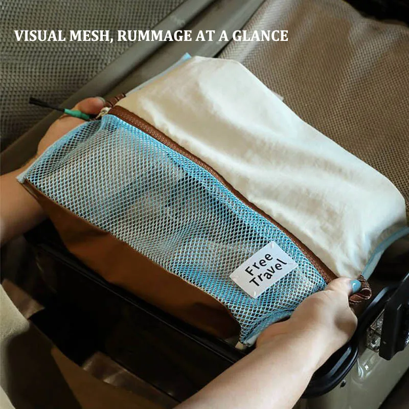 Hot Sale Travel Accessories Expandable Travel Luggage Compression Packing Bag Nylon Storage Bag