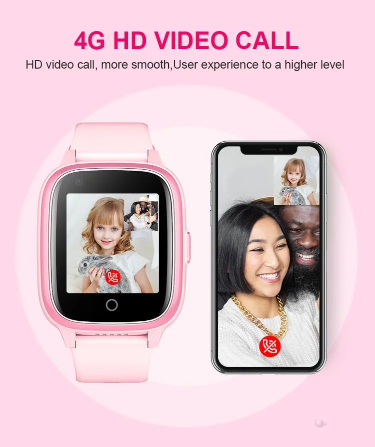 Factory direct sales android GPS AGPS LBS WiFi 4G Kids Smart watch D32