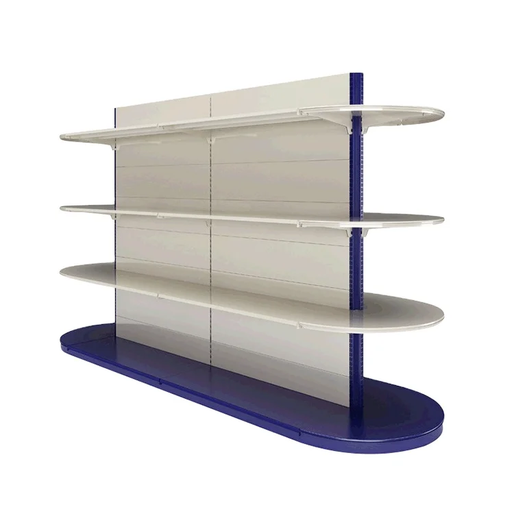 Fashionable Promotional Double Side Grocery Supermarket Shelf Gondola Gandola Shelves Supermarkets