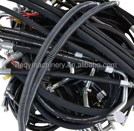 Excavator Accessories New whole machine Hydraulic hose Kit Repair hose kit